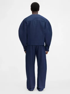 Best Jacquemus Het de-Nîmes Faro denim shirt Navy