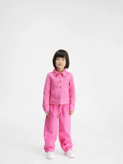 Discount Jacquemus Het denim de-Nîmes jack voor kinderen Pink