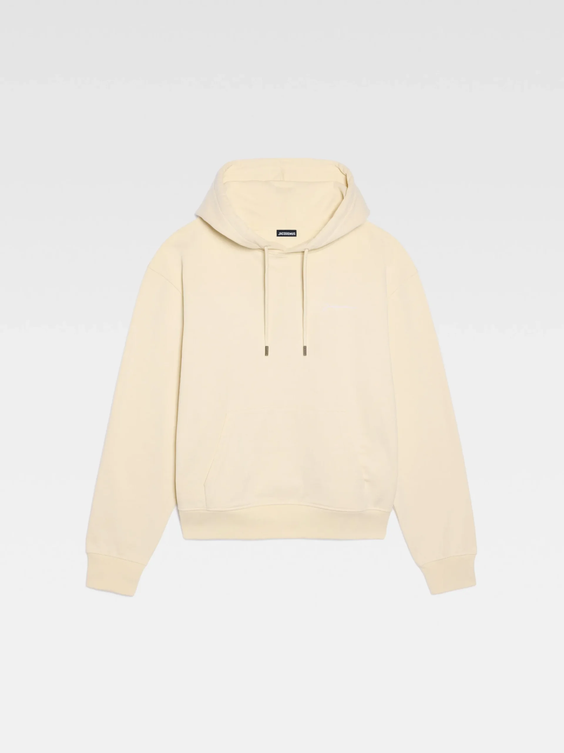 Discount Jacquemus Het geborduurde sweatshirt Beige