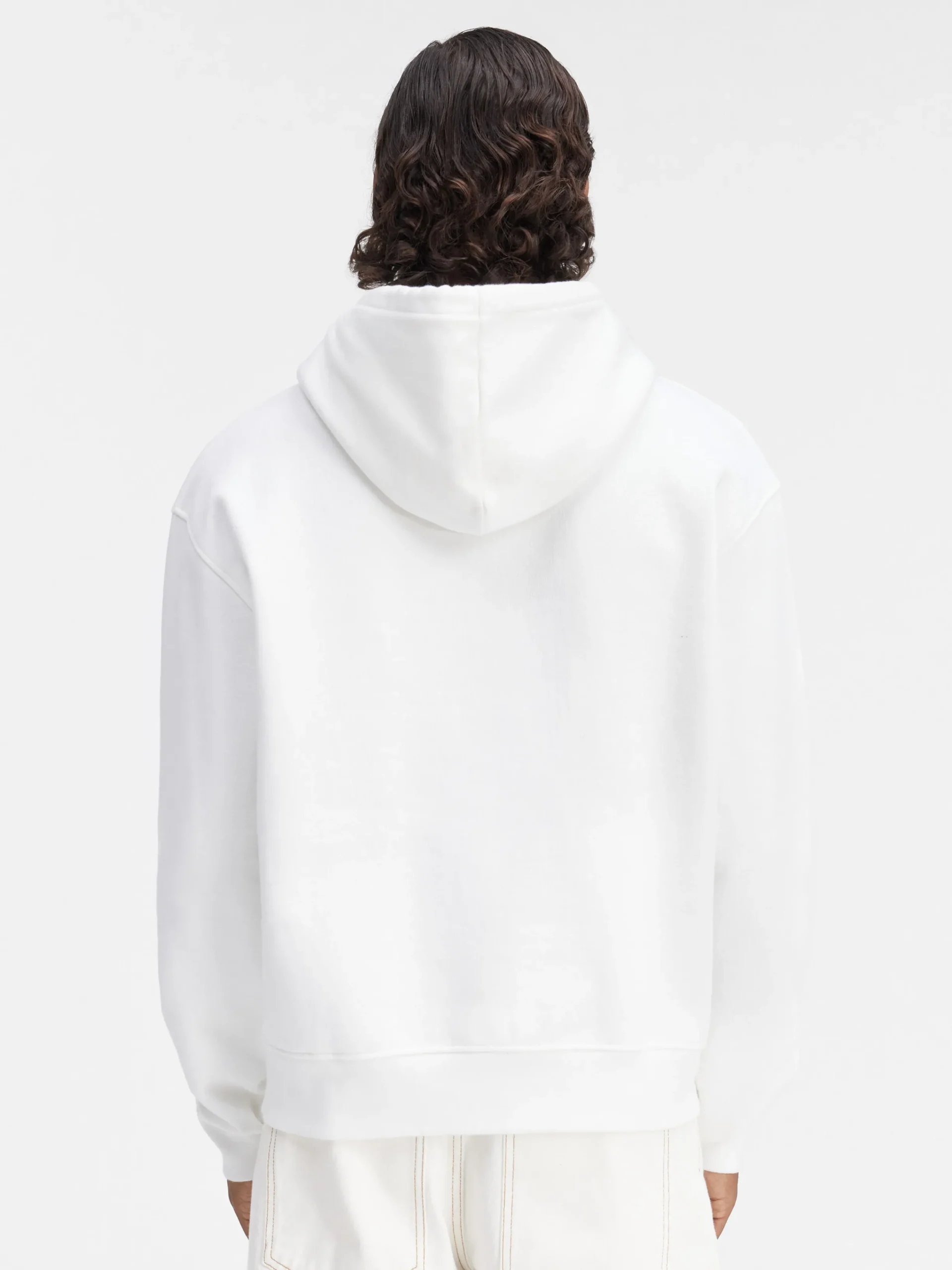 Discount Jacquemus Het geborduurde sweatshirt White