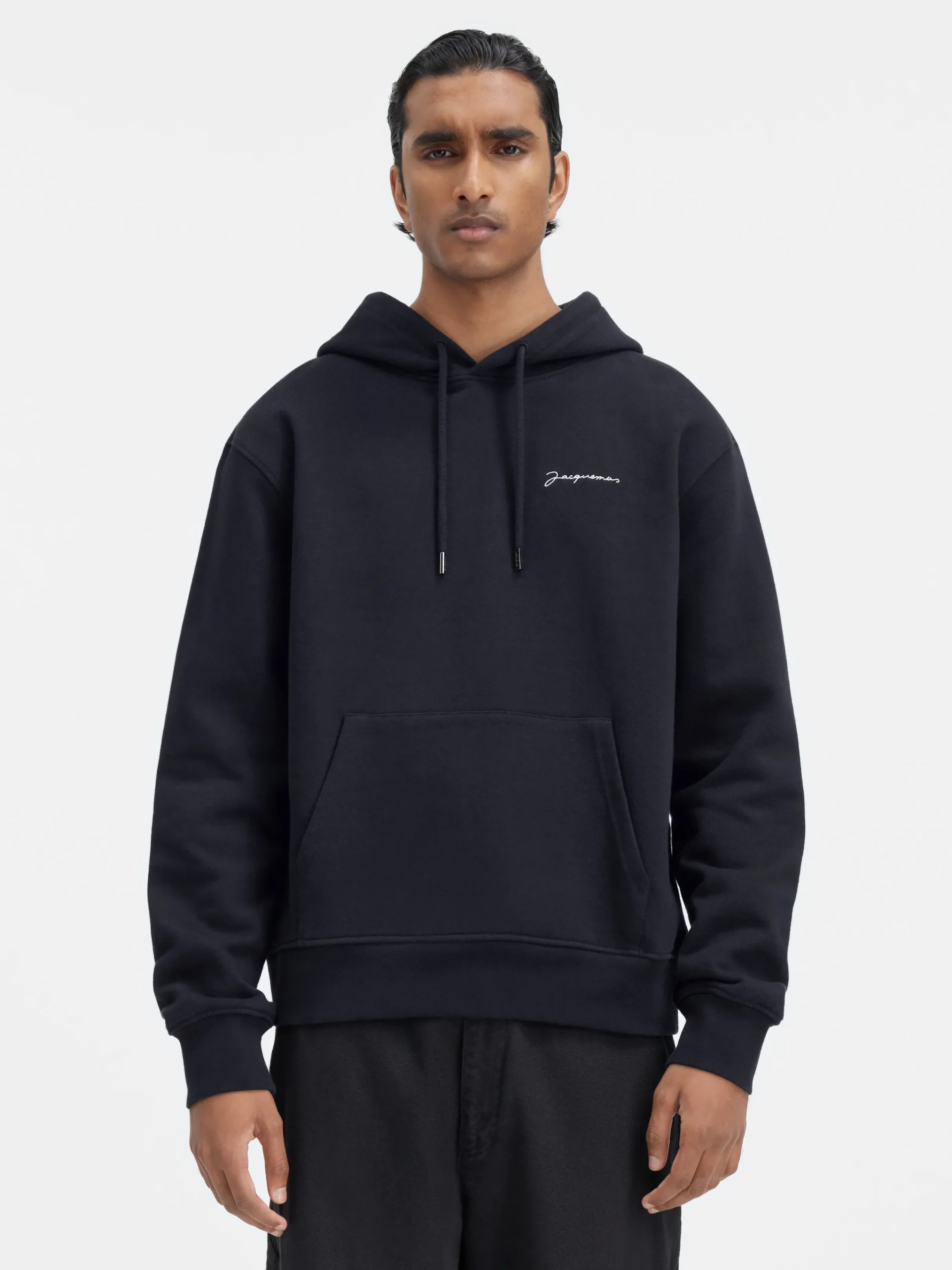 Outlet Jacquemus Het geborduurde sweatshirt Black