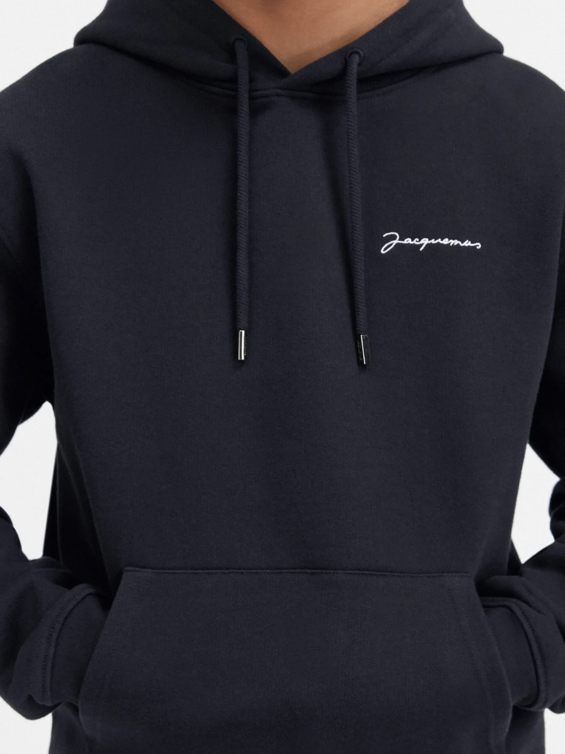 Outlet Jacquemus Het geborduurde sweatshirt Black