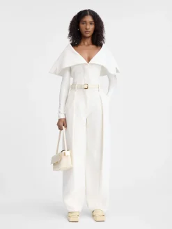 Clearance Jacquemus Het Giacca jasje White