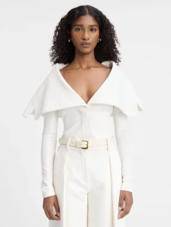 Clearance Jacquemus Het Giacca jasje White
