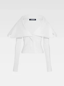 Clearance Jacquemus Het Giacca jasje White
