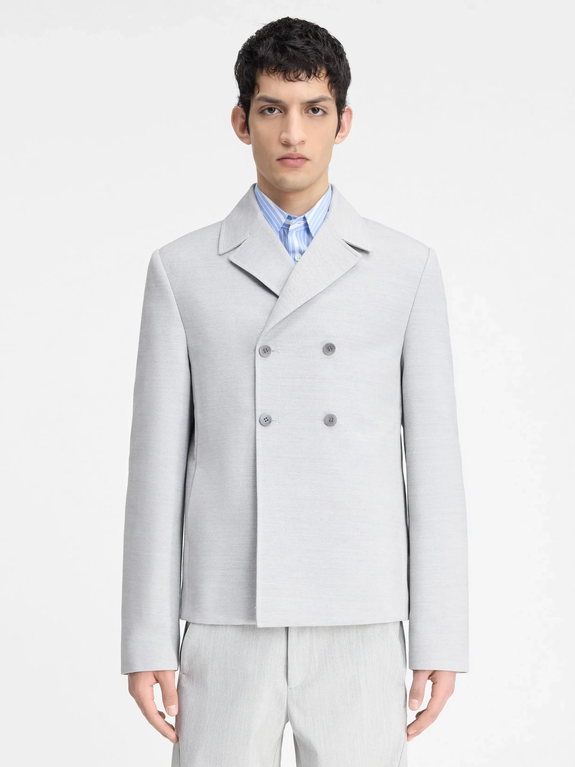 New Jacquemus Het Giacca jasje LightGrey