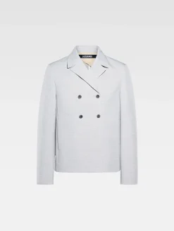 New Jacquemus Het Giacca jasje LightGrey