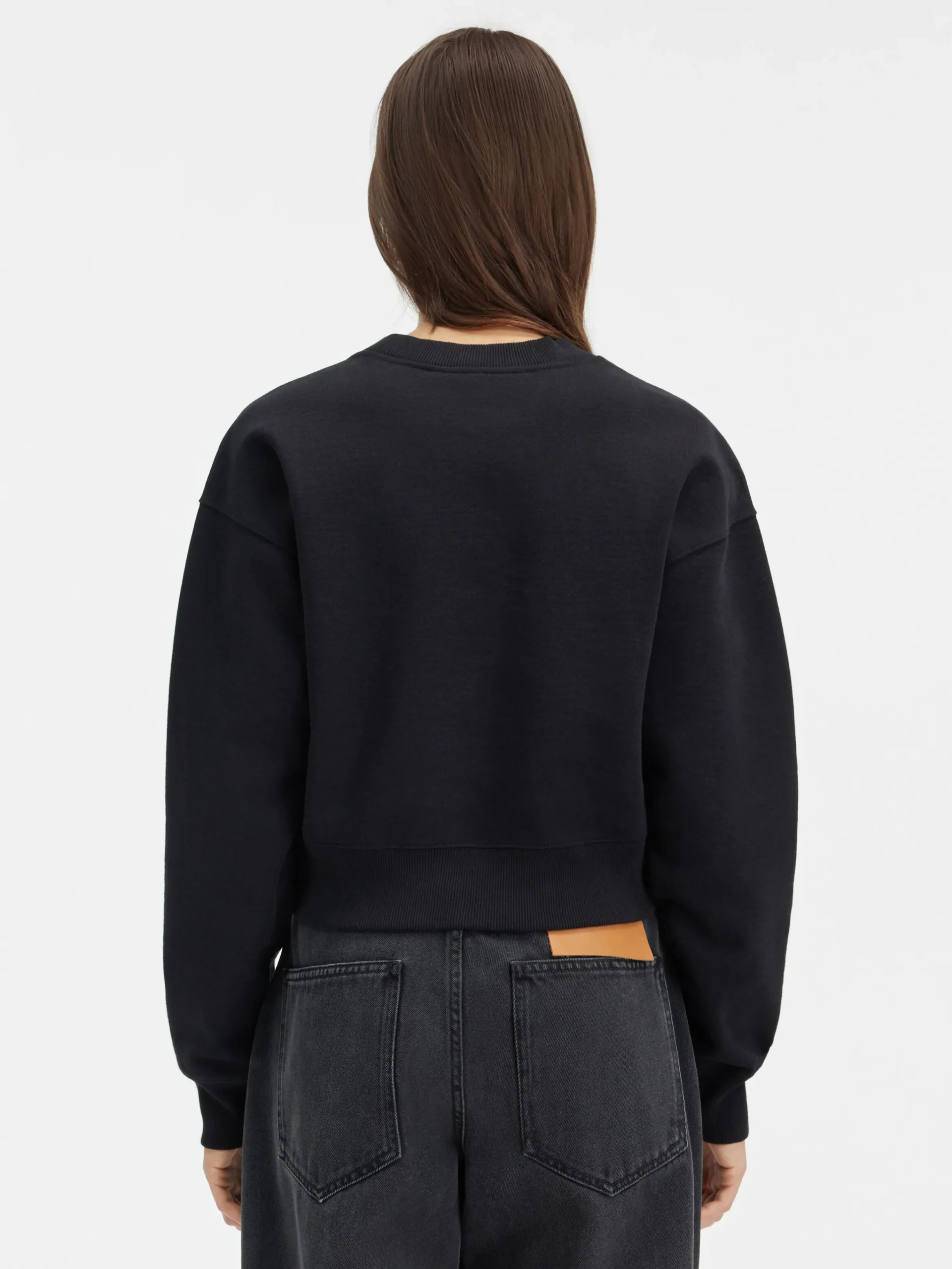 Sale Jacquemus Het Gros Grain sweatshirt Black