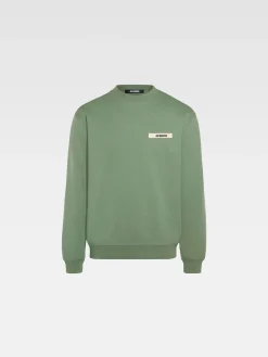 Outlet Jacquemus Het Gros Grain sweatshirt LightGreen