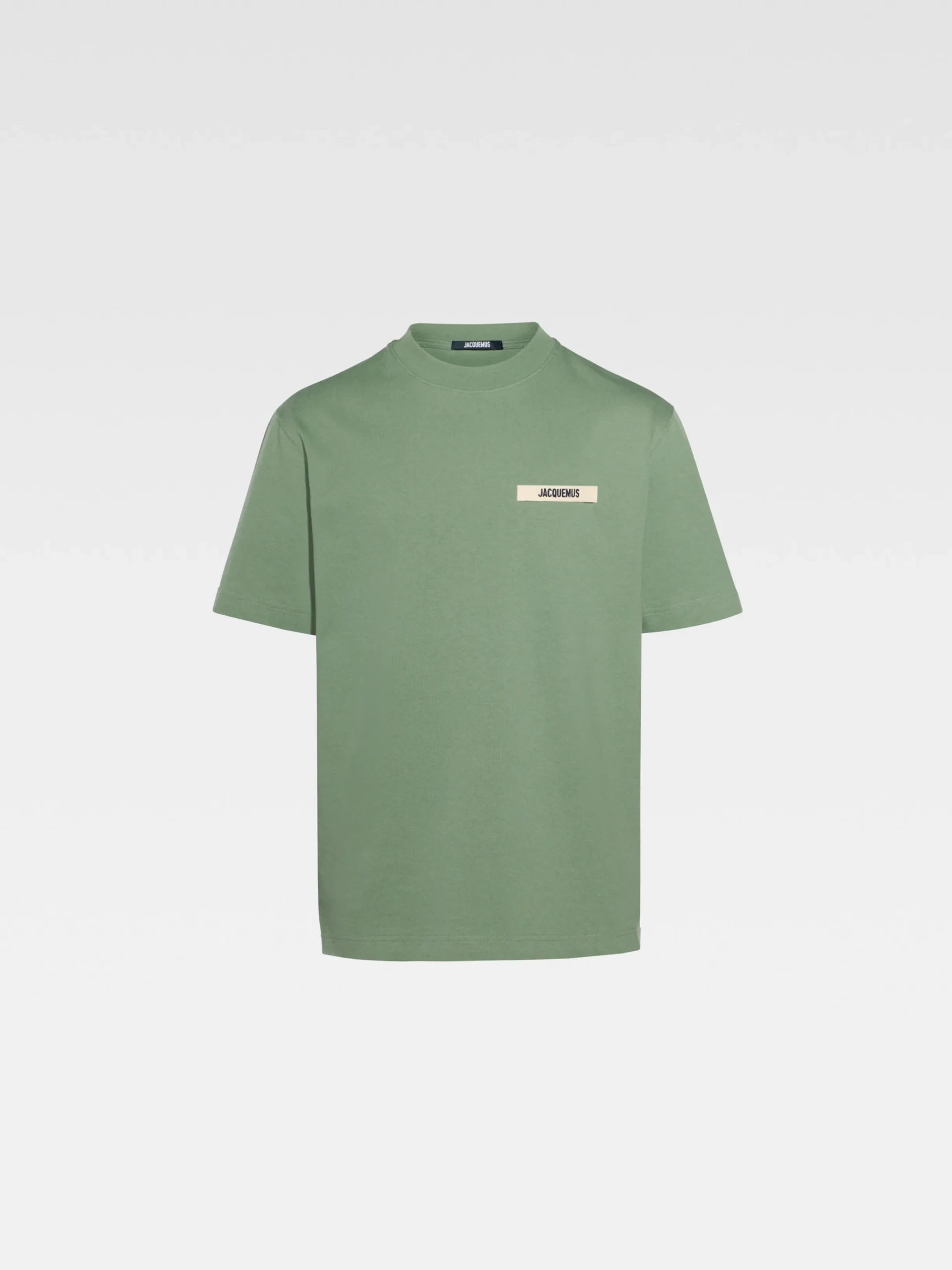 Online Jacquemus Het Gros Grain T-shirt LightGreen