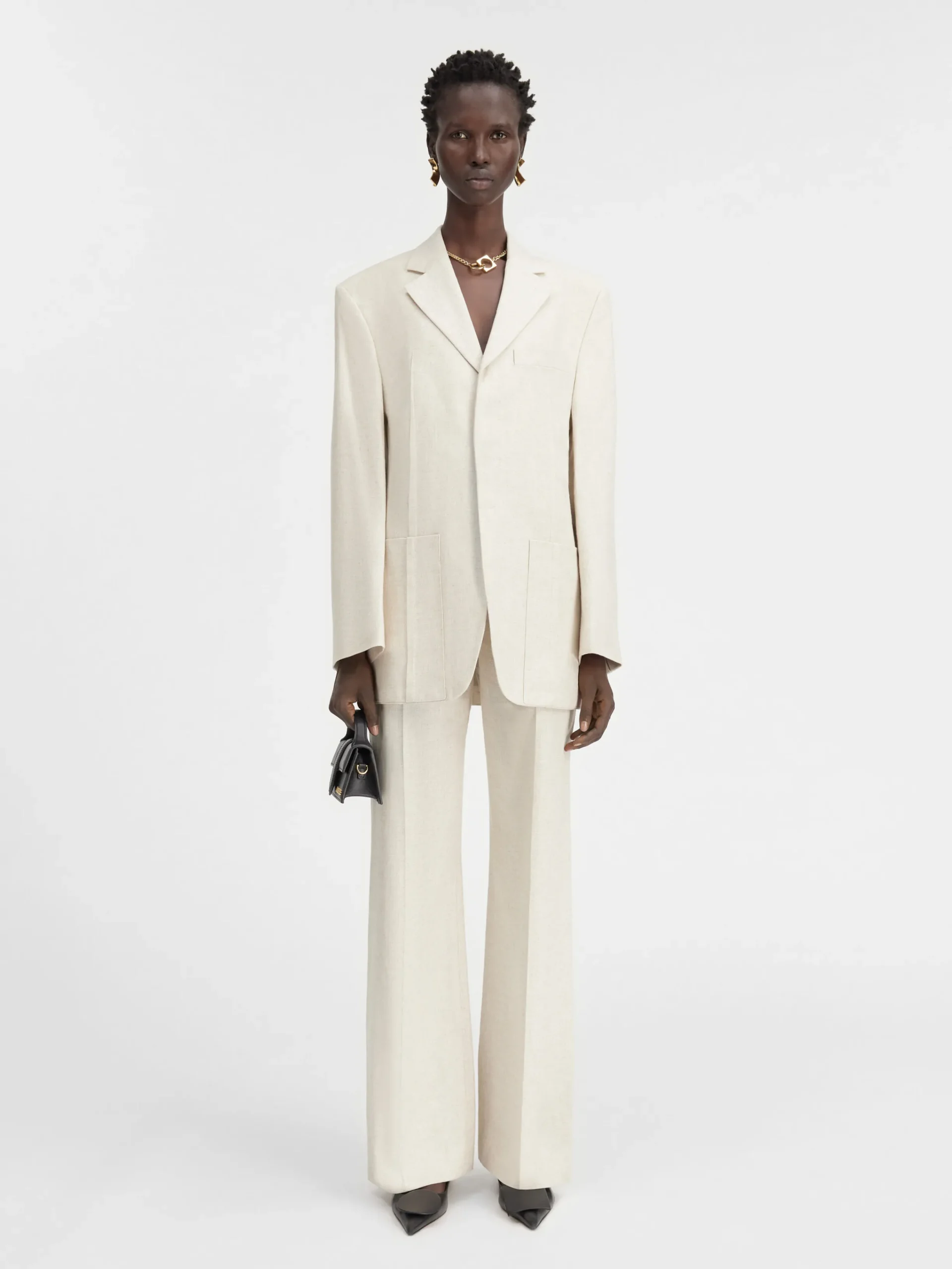 Fashion Jacquemus Het herenjasje LightBeige
