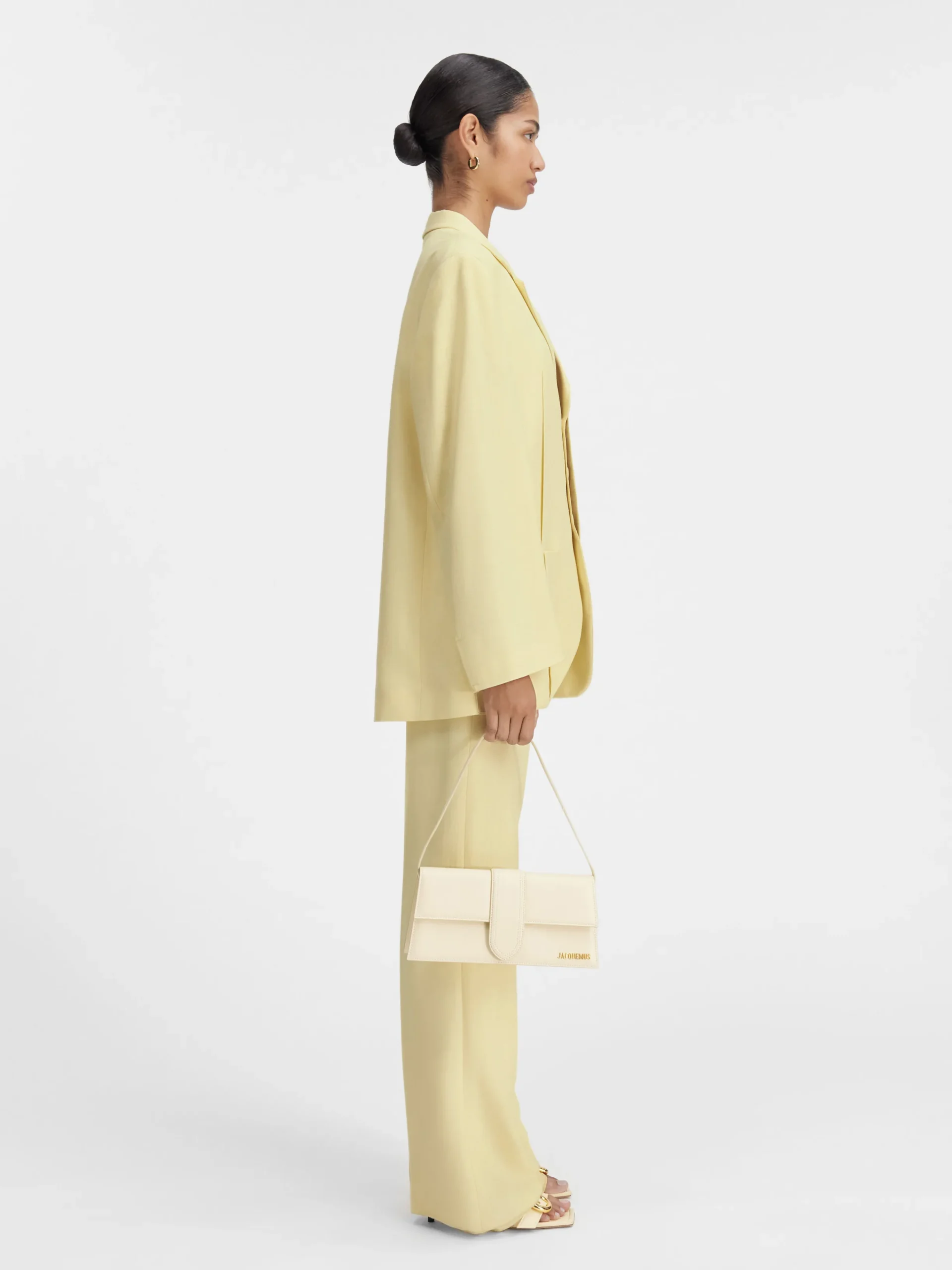 Online Jacquemus Het herenjasje PaleYellow