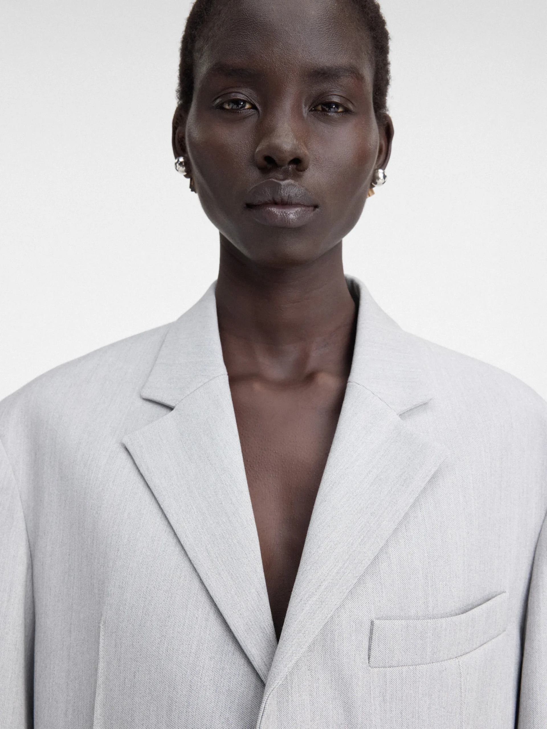Discount Jacquemus Het herenjasje LightGrey