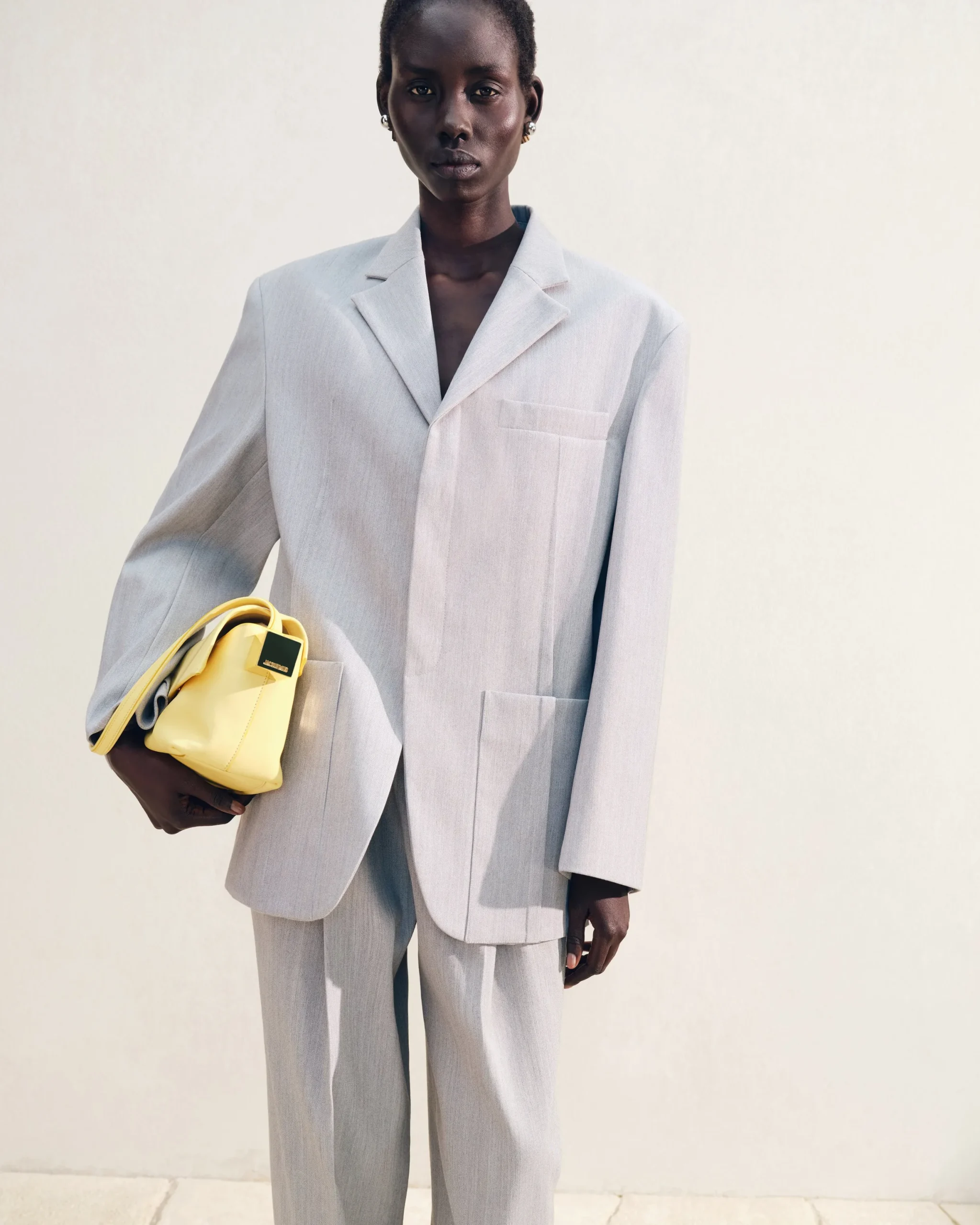 Discount Jacquemus Het herenjasje LightGrey
