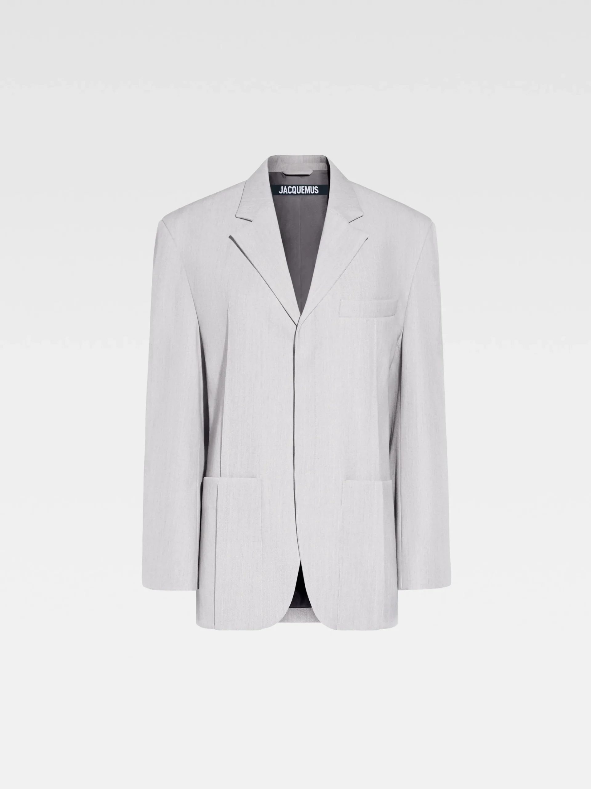 Discount Jacquemus Het herenjasje LightGrey