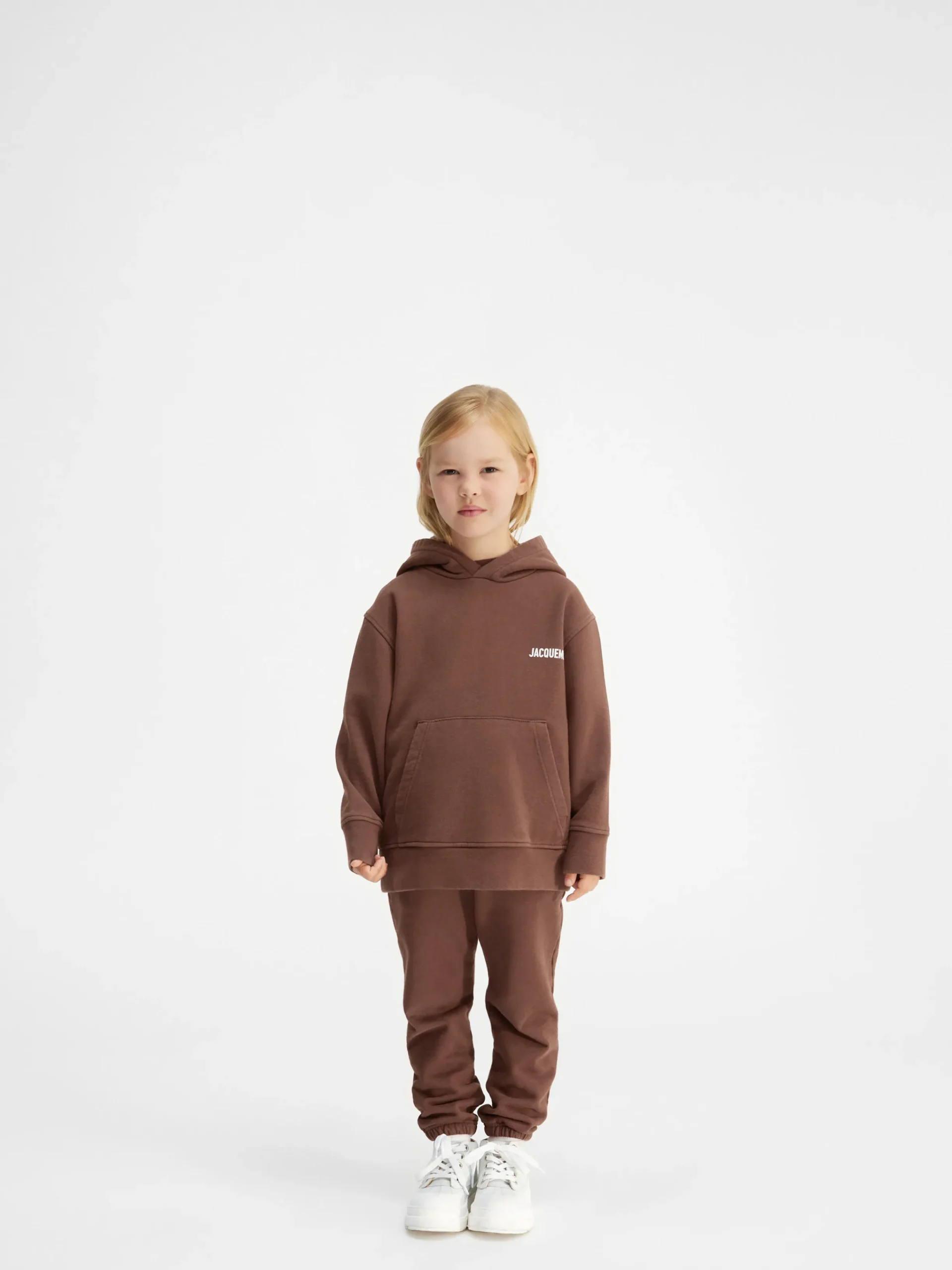 Discount Jacquemus Het sweatshirt voor kinderen DarkBrown