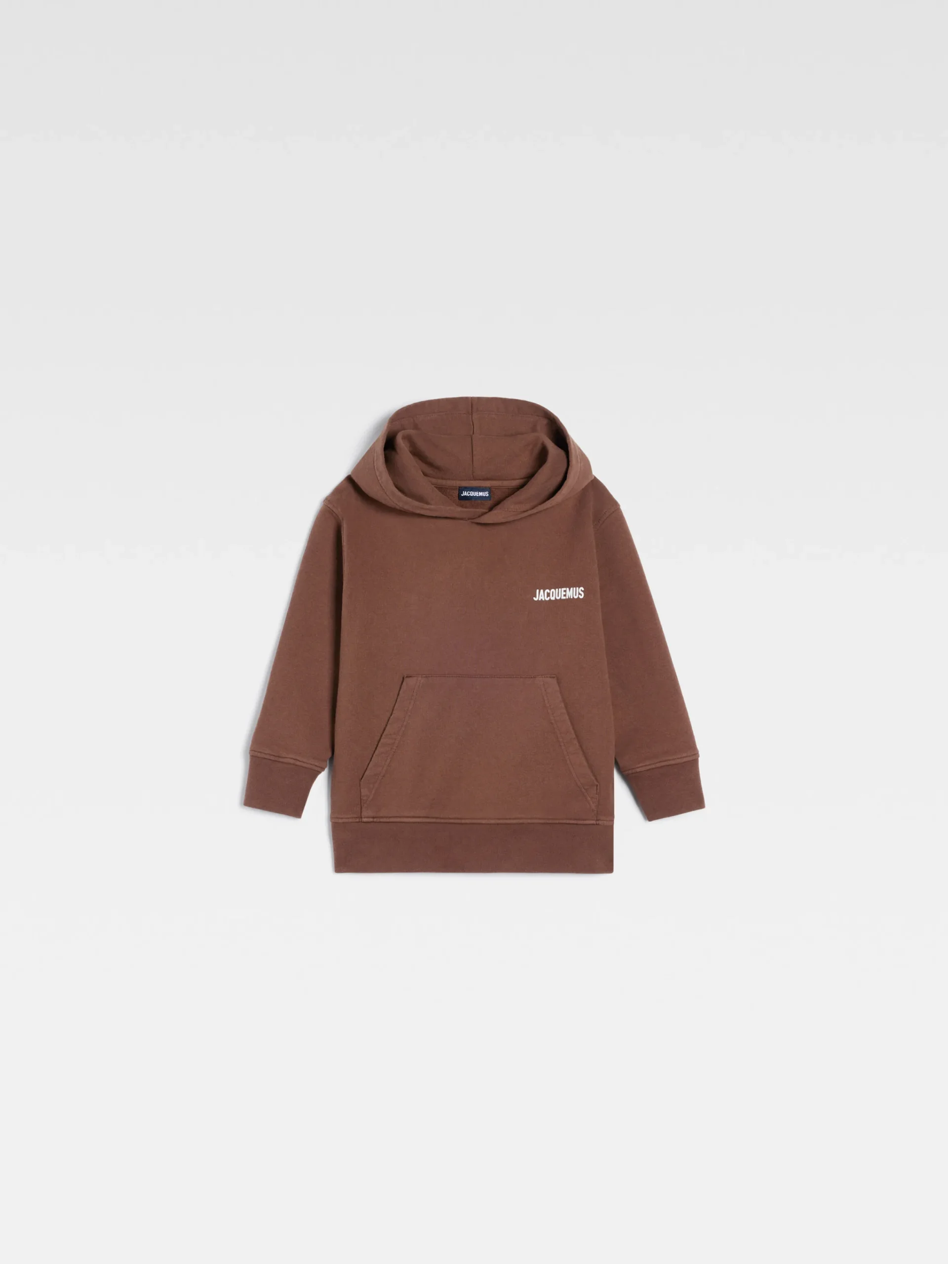 Discount Jacquemus Het sweatshirt voor kinderen DarkBrown