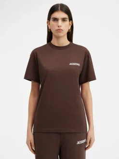 Fashion Jacquemus Het T-shirt Brown