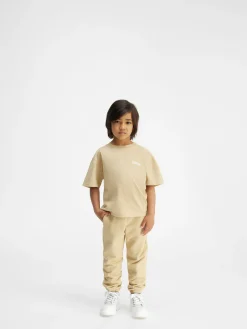 Clearance Jacquemus Het T-shirt voor kinderen DarkBeige