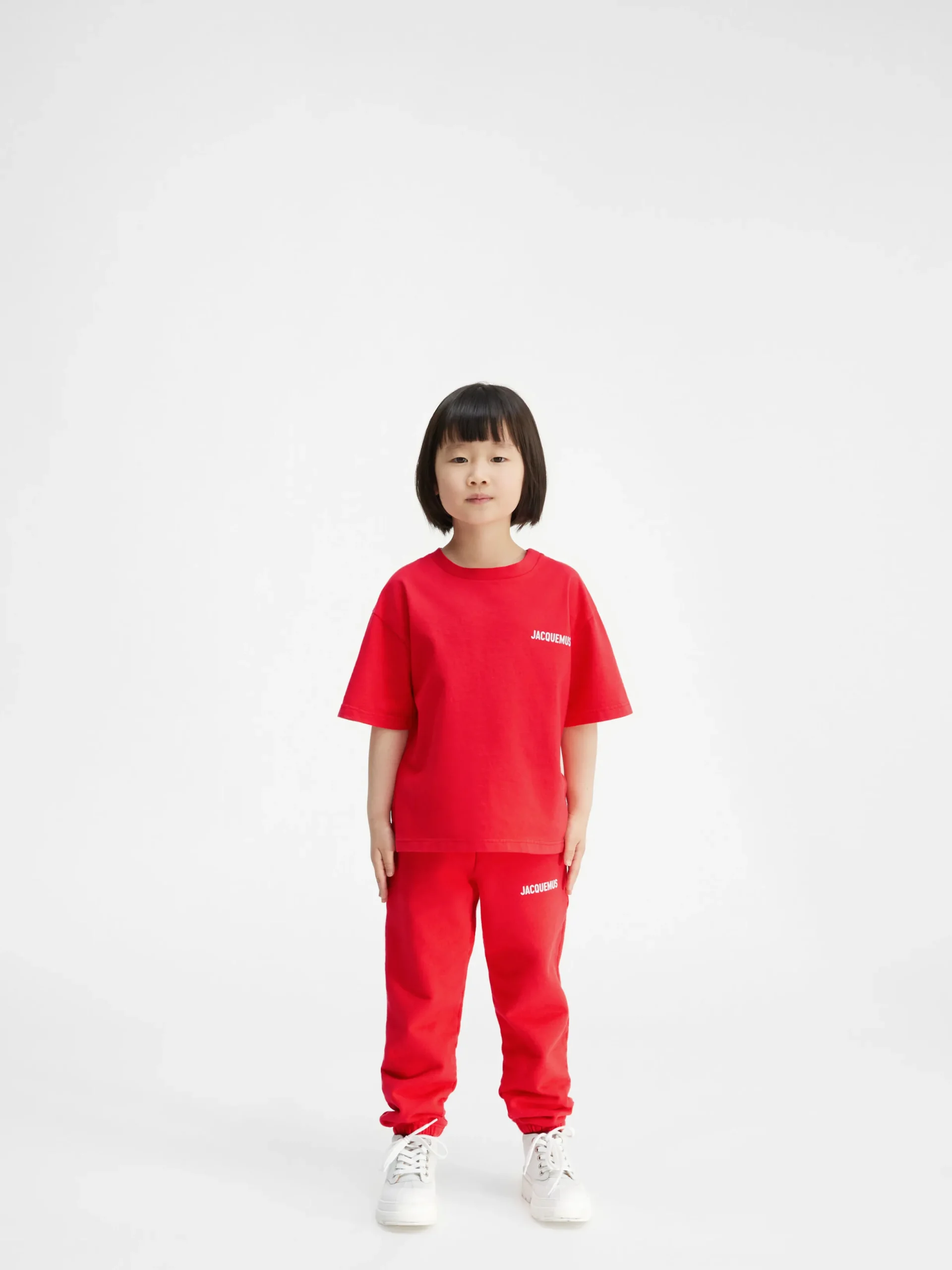 Outlet Jacquemus Het T-shirt voor kinderen Red