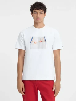 Hot Jacquemus Het x Valery Katsuba T-shirt PrintWhite