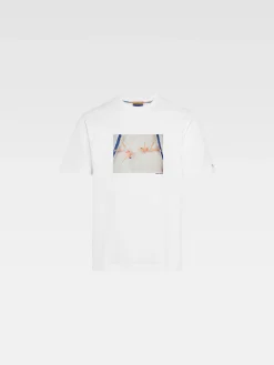 Hot Jacquemus Het x Valery Katsuba T-shirt PrintWhite