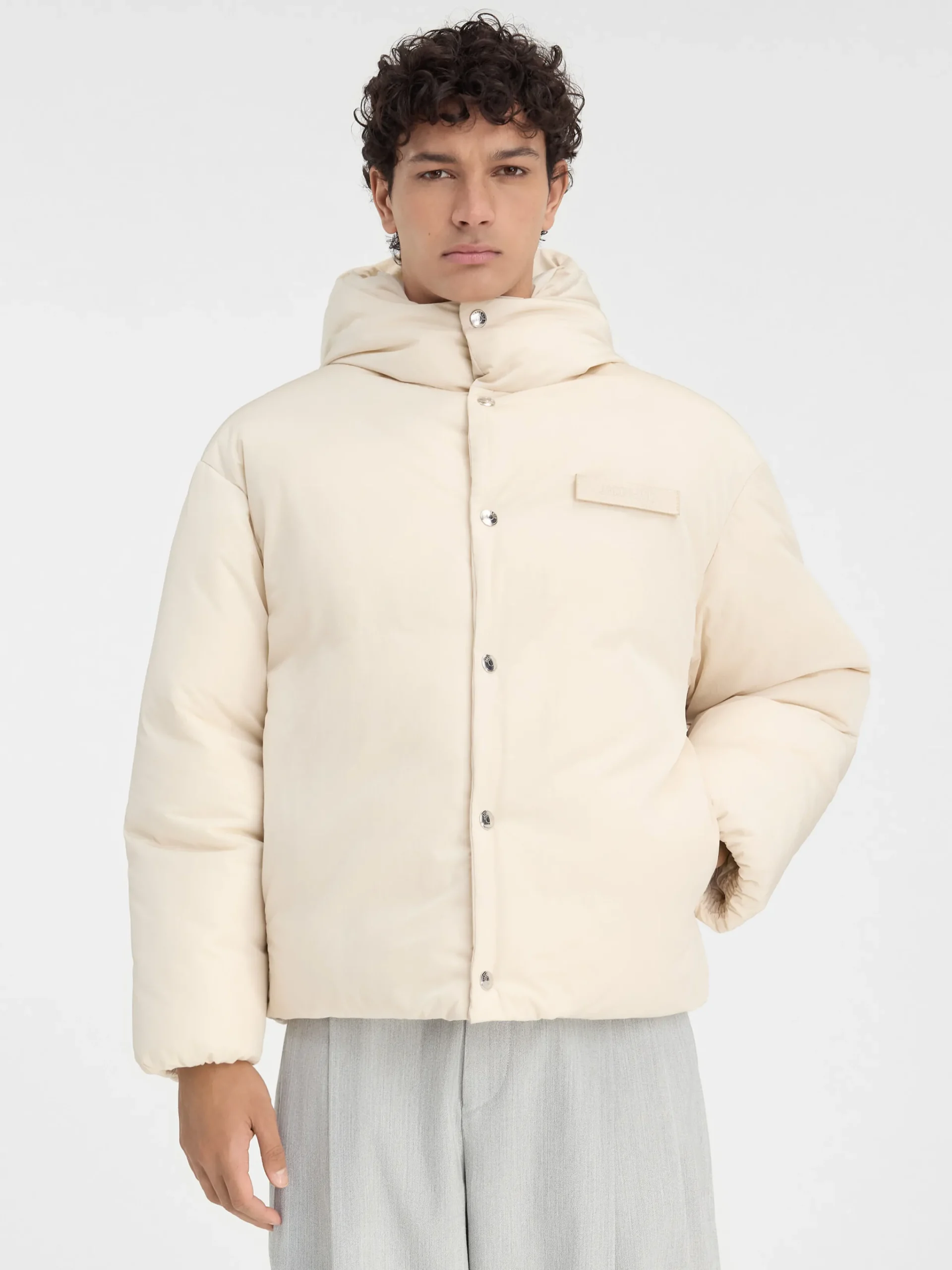 Discount Jacquemus Het jasje met pofmouwen Off-White