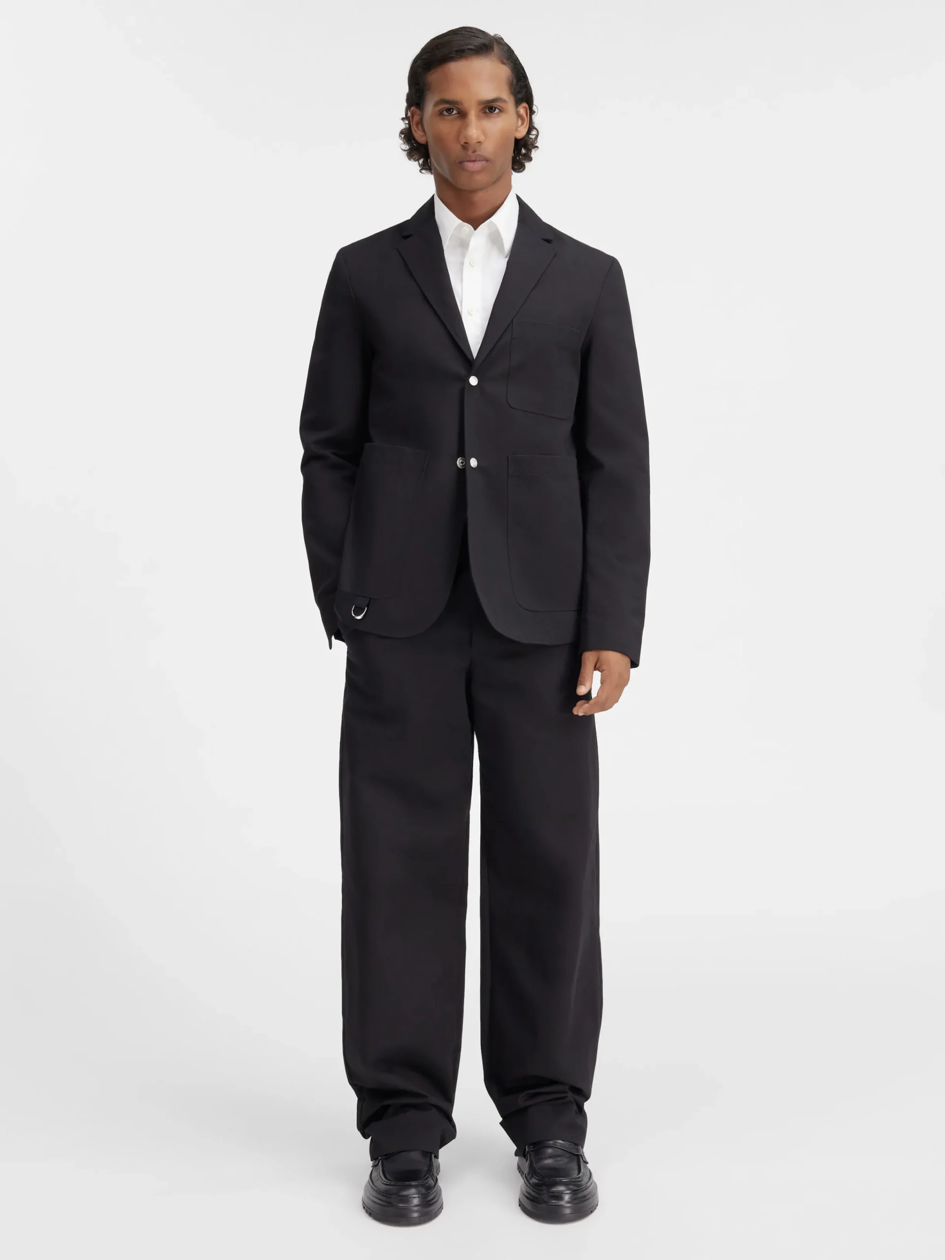 Hot Jacquemus Het Jean jasje Black