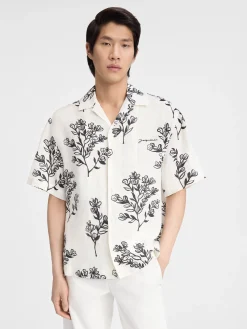Clearance Jacquemus Het Jean shirt PrintBlackFlowers