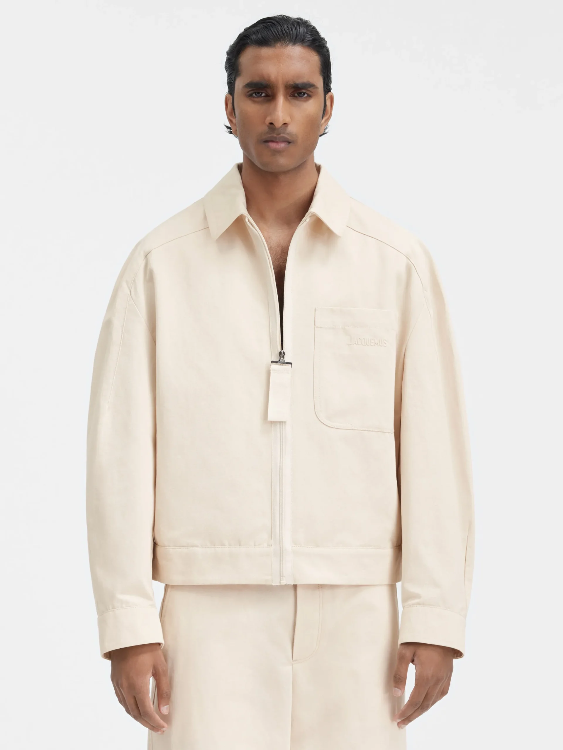 Hot Jacquemus Het Linu jasje Beige