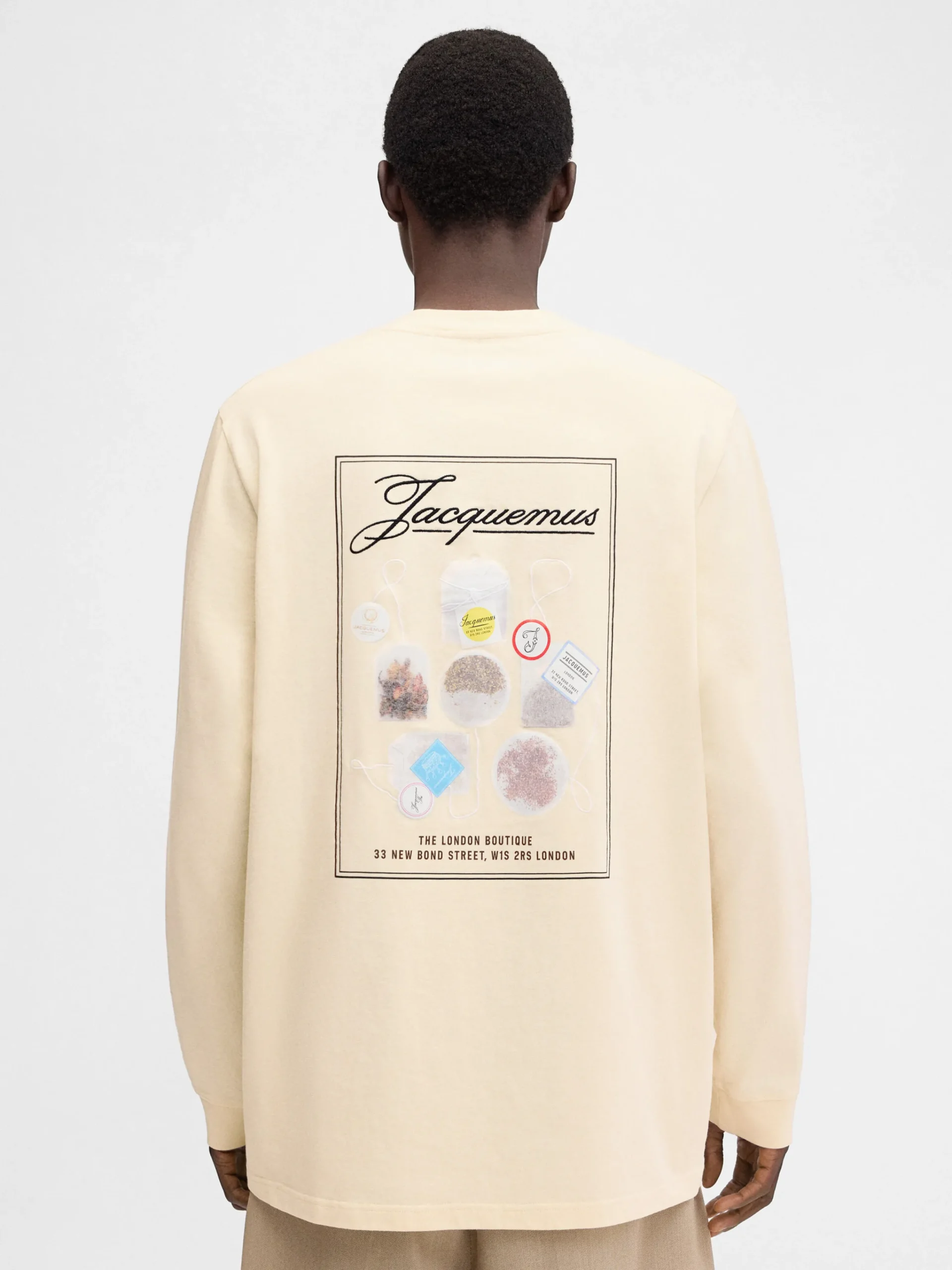 Outlet Jacquemus Het Londen T-shirt PrintTeacollection
