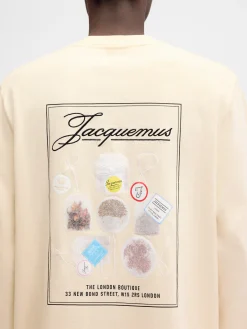 Outlet Jacquemus Het Londen T-shirt PrintTeacollection