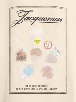 Outlet Jacquemus Het Londen T-shirt PrintTeacollection