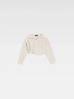 Hot Jacquemus Het Mejean shirt voor kinderen LightBeige