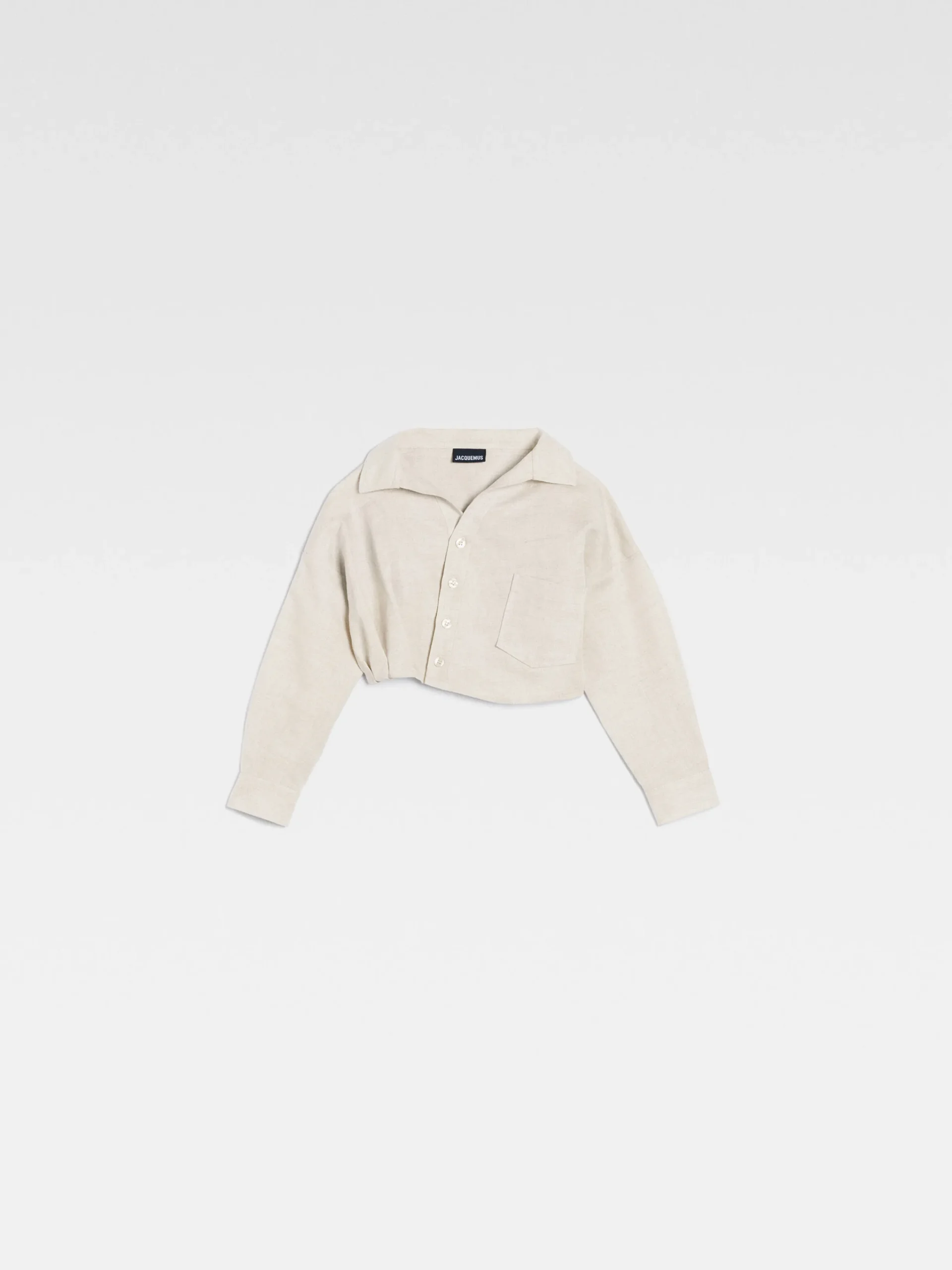 Hot Jacquemus Het Mejean shirt voor kinderen LightBeige