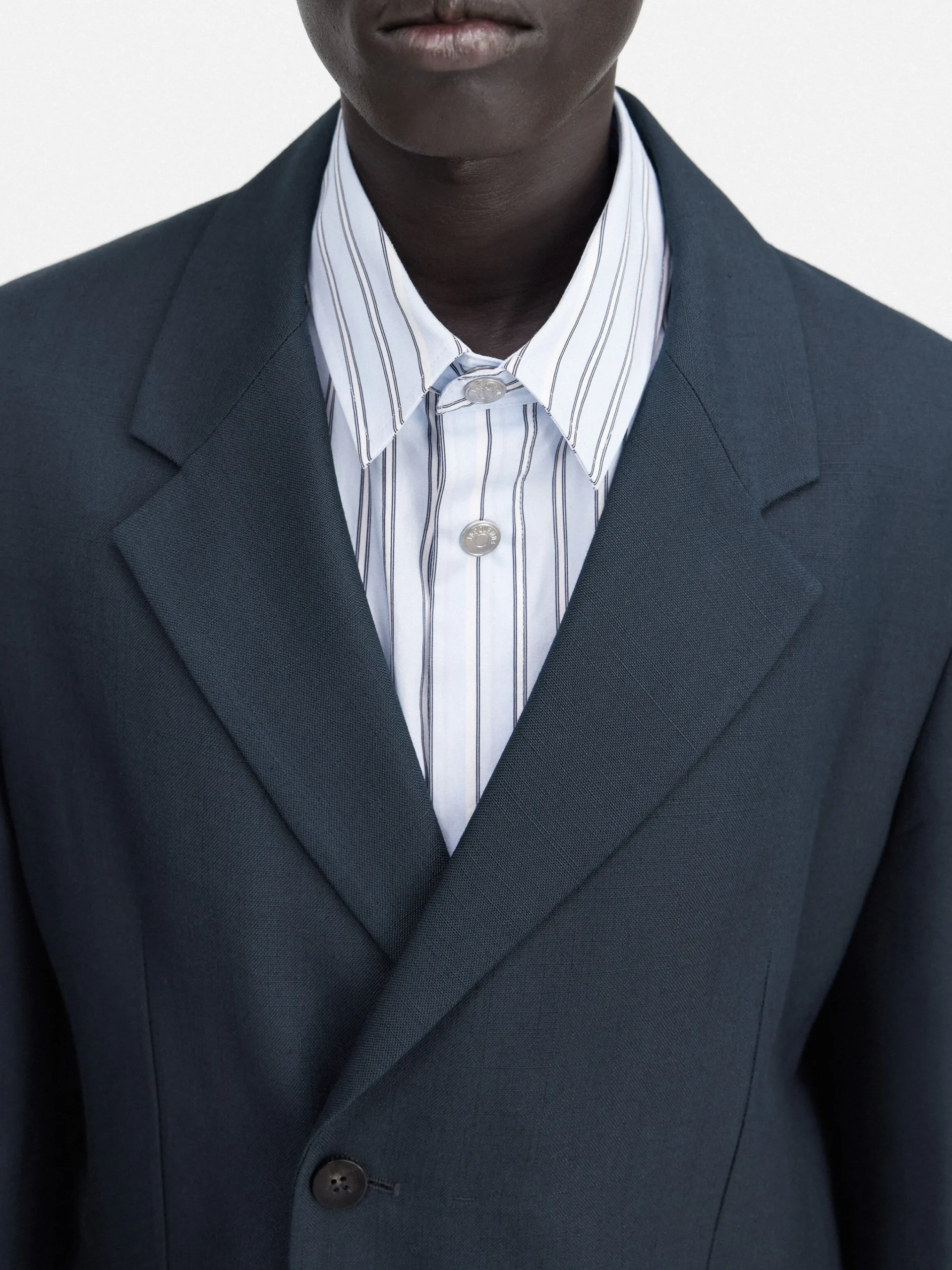 Clearance Jacquemus Het Melo jasje DarkNavy