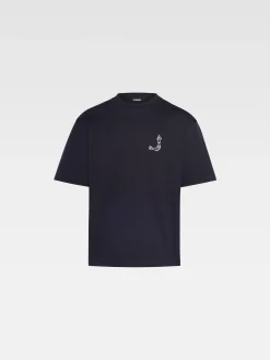 Sale Jacquemus Het Mer&ugrave; T-shirt DarkNavy