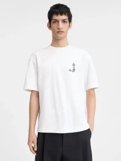 Outlet Jacquemus Het Mer&ugrave; T-shirt White
