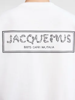 Outlet Jacquemus Het Mer&ugrave; T-shirt White