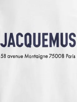 Online Jacquemus Het Montaigne T-shirt MontaigneWhite