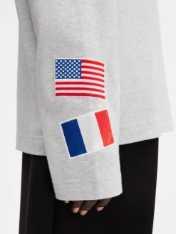 Hot Jacquemus Het New York T-shirt NewYorkAdresseGrey