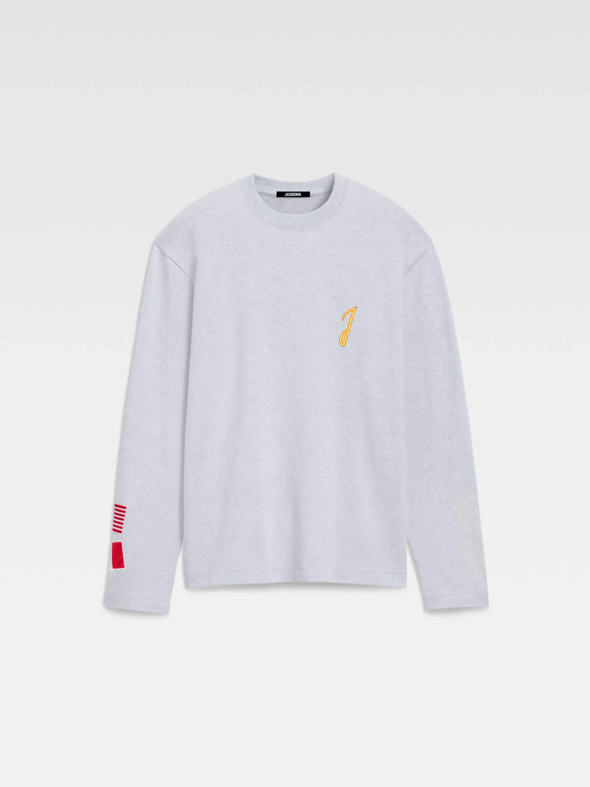 Hot Jacquemus Het New York T-shirt NewYorkAdresseGrey