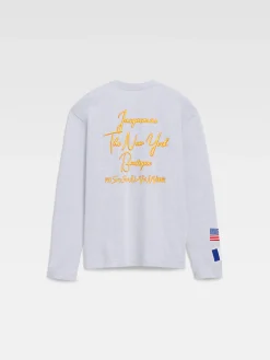 Hot Jacquemus Het New York T-shirt NewYorkAdresseGrey