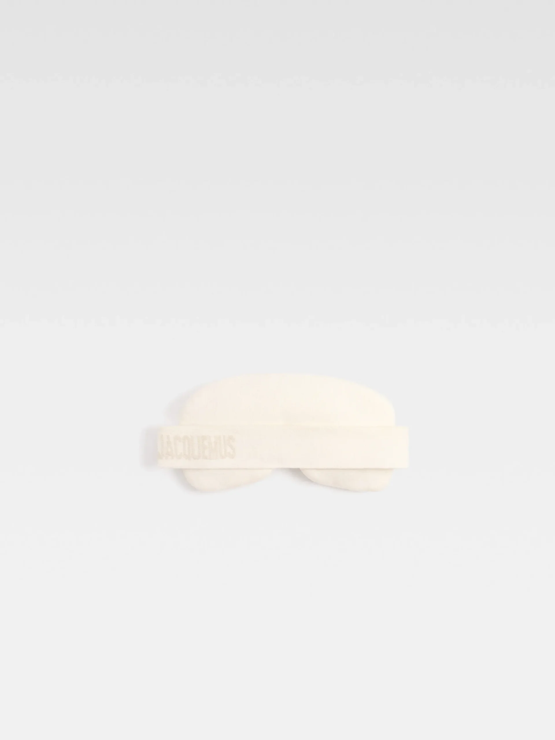 Clearance Jacquemus Het Nuvola-oogmasker Off-White