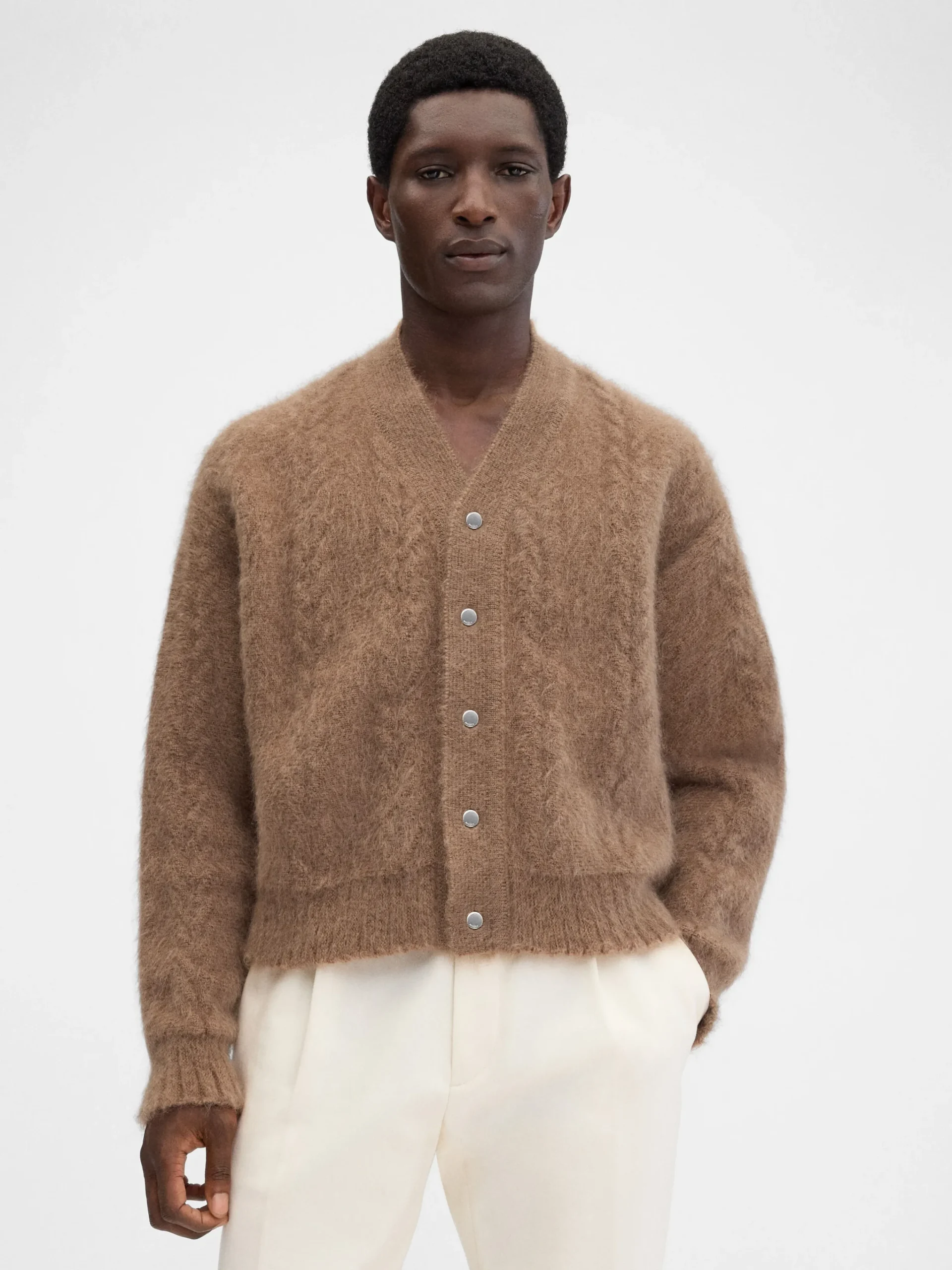 Clearance Jacquemus Het Nuvola-vest Camel