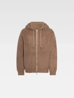 Online Jacquemus Het Nuvola-vest met rits Camel