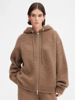Online Jacquemus Het Nuvola-vest met rits Camel