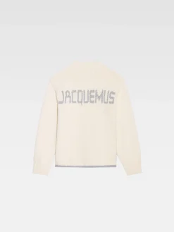 New Jacquemus Het Pavane breisel Off-White