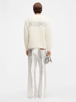 New Jacquemus Het Pavane breisel Off-White