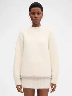 New Jacquemus Het Pavane breisel Off-White